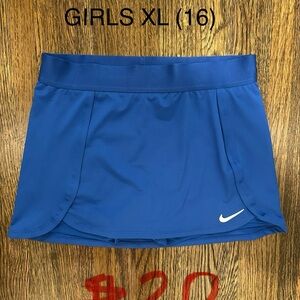 Nike Kids Royal Blue Skort